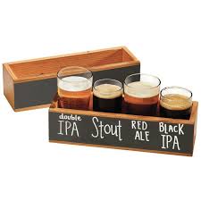 Cal Mil 3058 Madera Rustic Pine Vintage Write On Tasting Crate 3 1 4 X 10 1 4 X 2 3 4 Beer Tasting Parties Beer Sampler Beer Taster