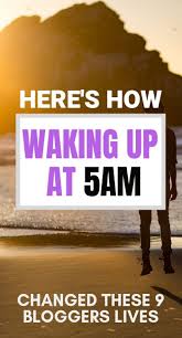 Waking Up At 5am Improved These 9 Bloggers Lives Miracle Morning Wake Up How To Wake Up Early