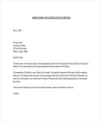 The sample interview thank you letter shown here can be used to follow up after most job interview situations. Free 74 Thank You Letter Examples In Doc Pdf Examples