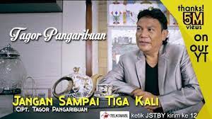 Chord Gitar Dan Lirik Lagu Tagor Pangaribuan Jangan Sampai Tiga Kali Tribunmanado Co Id