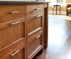 The cabinet door hinges should be placed at least 1 1/2 inches to two inches from the top of the edge of the cabinet. Where To Put Your Kitchen Handles Houzz Au