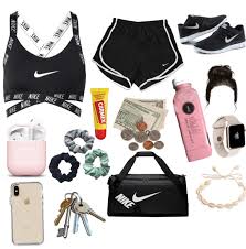 Vsco Girl Gym Outfit Shoplook Cute Nike Outfits Sporty Outfits Swag Outfits For Girls