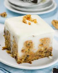The finishing touch is mandarin oranges. Carrot Cake Poke Cake Easy Easter Dessert Recipe With Cream Cheese