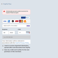 To apply for a paypal cash card, click get the card on the paypal cash card page, and follow the instructions to request your card. Unfortunately We Were Unable To Process The Request Please Try Again Stack Overflow