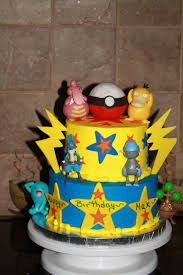 Birthday Cake For 6 Year Old Boy Pokemon Children S Birthday Cakes Birthday Cake Kids Childrens Birthday Cakes Pokemon Cake