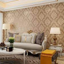The living room is for many the gravity pole of the home. Rolex Royal Pattern Living Room Wallpaper For Home Size 57 Square Feet Rs 36 Square Feet Id 22300715191