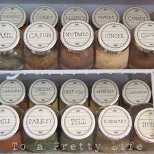 Pin By Katie C On Organization Ikea Spice Jars Spice Jar Labels Spice Labels