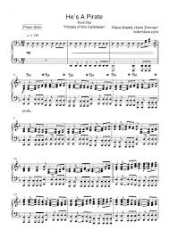 Score played by the wind quintet. Hans Zimmer Pirates Of The Caribbean He S A Pirate Sheet Music For Piano Download Piano Solo Sku Pso0000441 At Note Store Com