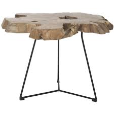 Safavieh Babylon Mission Rustic Tree Top Coffee Table Walmart Com In 2020 Natural Wood Coffee Table Natural Coffee Table Coffee Table Wood