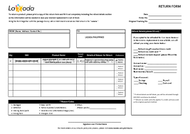 All you need to do is complete the lazada online returns form at your own lazada account, and then drop off the returned item (with the completed return form) at mbe george town. Lazada Return Form Credit Card Cheque