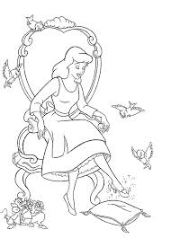 These cinderella and prince coloring pages to print are easy to download. Coloring Page Cinderella Coloring Pages 12