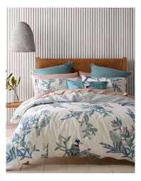 It will be perfect in any room! Australian House Garden Wategos Kookaburra Cotton Quilt Cover Set In Blue White Myer