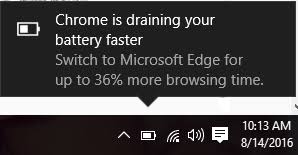 I went settings/apps& features/microsoft edge/advance options and turned them all off. Disable Microsoft Edge Pop Up Notifications In Taskbar And System Tray Super User