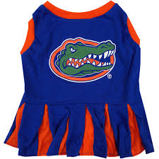 Pets First Florida Gators Cheerleading Outfit Medium In