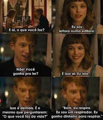 At the age of 21, tim discovers he can travel in time and change what happens and has happened in his own life. Moca Voce E Mais Poesia Que Mulher Filme Questao De Tempo 2013 Facebook