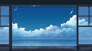 We don't want to paint the cloud on the sky layer as it will make adjustment harder. Anime Clouds Sky Anime Hd Wallpaper Wallpaperbetter