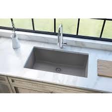 This is apparent not only to the eye, but also to the touch. Elkay Elgru13322bq0 Bisque Quartz Classic 33 Undermount Single Basin Quartz Composite Kitchen Sink Faucet Com