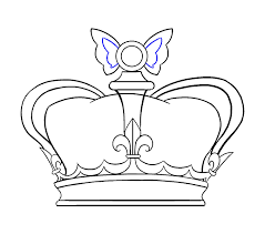 How To Draw A Crown In A Few Easy Steps | Easy Drawing Guides