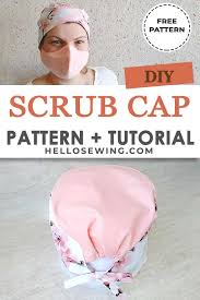 They are breathable and comfortable. Diy Surgical Scrub Cap Free Sewing Pattern Hello Sewing