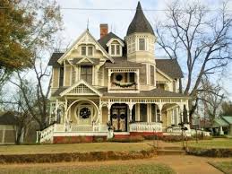 Grand Queen Anne Style Victorian House 35 Pieces Victorian Homes Victorian Style Homes Gothic House