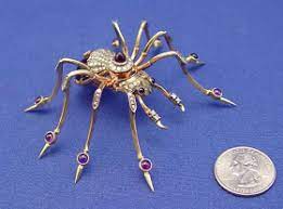 The fabergé workshop of st petersberg in 1910. High Life Living Luxury Spider By Faberge