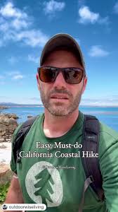 Share with someone who needs some 🌊: This is one of my favorite easy and  family friendly trails in the Carmel/Monterey area. And if you love these  kinds of trails, you’ll love my California map