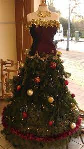 Dress Form Trees Google Search Dress Form Christmas Tree Christmas Tree Dress Mannequin Christmas Tree