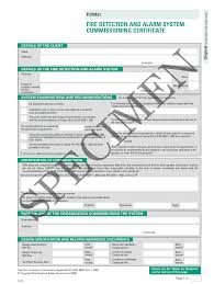 Next, follow the items in this checklist and thoroughly conduct the visual inspection and take photos of issues found. Fire Alarm Test Certificate Template Fill Online Printable Fillable Blank Pdffiller