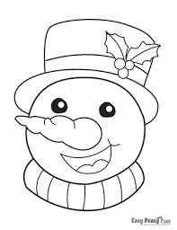 There's something for everyone from beginners to the advanced. Christmas Coloring Pages Easy Peasy And Fun