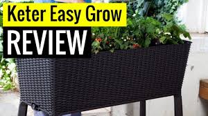 Best choice products raised vegetable garden bed elevated planter kit grow gardening vegetables. Keter Easy Grow Elevated Garden Review Youtube