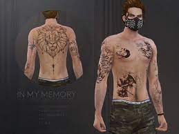 I'm having a hard time finding tattoos that look good in my game and don't cause issues. Pin By Sabrina Almiron On The Sims 4 Mods Sims 4 Mods Clothes Sims 4 Tattoos Full Body Tattoo