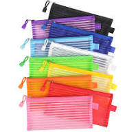 Amazon.com : Tamaki 10 Pack Zipper Mesh Pouch Pencil Pouch ...