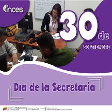 Feliz día de la secretaria. En Venezuela Se Celebra El Dia De La Secretaria Instituto Nacional De Capacitacion Y Educacion Socialista