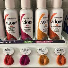Cover with plastic cap, and process with heat for up to 15 minutes. Markeez Place Adore Hair Dye Available Facebook