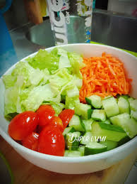 Resep Salad Sayur Oleh Dapur Ummi Noer Azzela Resep Resep Salad Makanan Ringan Sehat Resep Makanan