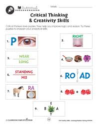 Check spelling or type a new query. 21st Century Skills Learning Problem Solving Critical Thinking Puzzles Worksheet Grades 3 To 8 Ebook Worksheet Classroom Complete Press
