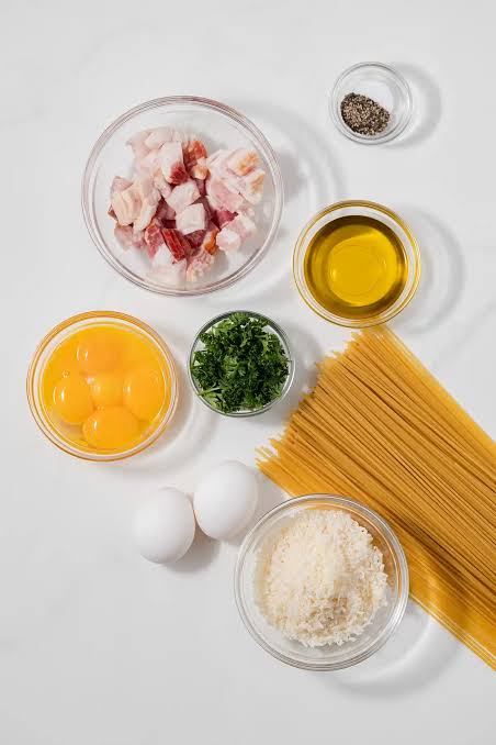 carbonara ingredients