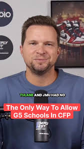 The G5 schools can occasionally compete with P4 but Tulane & JMU clearly  didn’t belong. #cfp