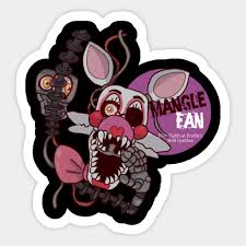 Check the available products tab below for other products with this image. Five Night S At Freddy S Mangle Fan T Shirt Five Nights At Freddys 2 Aufkleber Teepublic De