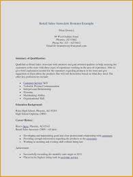 Sales associate Sample Resume Sales Executive Resume Unique 20 ...