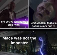 Star Wars Among Us Thorgift Com If You Like It Please Buy Some From Thorgift Com Funny Star Wars Memes Star Wars Memes Star Wars Humor