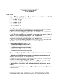 Ada beberapa pertanyaan yang diajukan oleh para peserta yaitu manfaat bagi masyarakat dengan adanya merger dan akuisisi di perbankan apakah data dari para nasabah itu dapat mengalami kebocoran sehingga tidak ada perselisihan antara perbankan dengan ojk dan apakah perusahaan yang melakukan merger dan akuisisi dapat. Soal Penilaian Akhir Tahun Akuntansi Perbankan Syariah Smk Xi