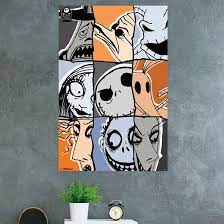 The nightmare before christmas dresser one of a kind hand painted 6 drawers very nice. Trends International The Nightmare Before Christmas Anniversary Paper Print Wayfair