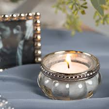 Shop for votive candle holders at cb2. Silver Mercury Glass Votive Candle Holder