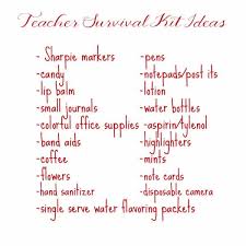 Download How To Make A Teacher Survival Kit