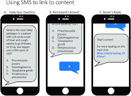 Apr 09, 2021 · a comprehensive database of more than 26 hiv quizzes online, test your knowledge with hiv quiz questions. Example Of A Hypothetical Daily Short Message Service Sms Quiz Download Scientific Diagram
