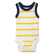 4 Pack Boys Surf Sleeveless Onesies Bodysuits Gerber Childrenswear