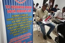 03 december 2018 08:00 wib. Ada Tes Psikologi Bagaimana Nasib Sim Keliling