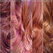Rose gold is one of the most stylish and striking hair colors of the year. Pin On Fun