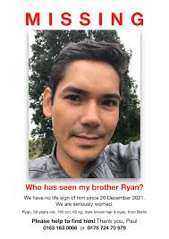Ryan from Berlin, Germany missing since 20.12.21, please help to spread the  word and find him.